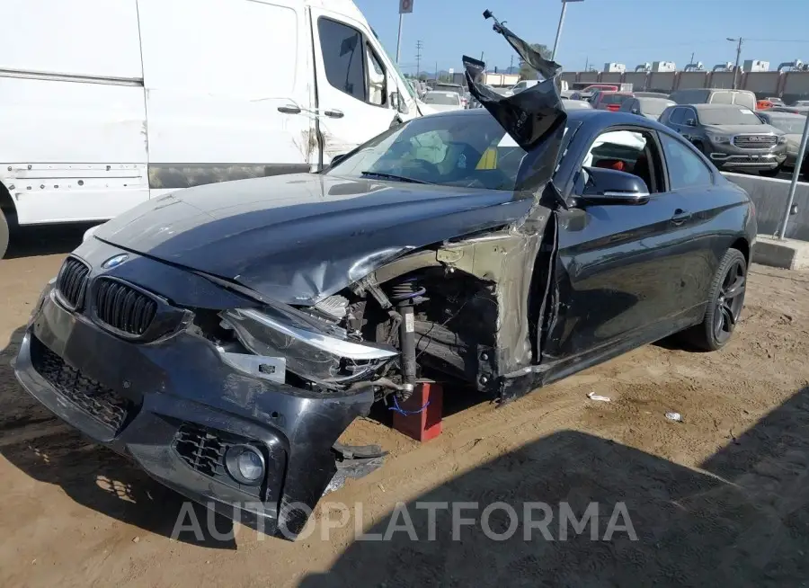 BMW 440I 2019 vin WBA4W7C52KAG53037 from auto auction Iaai