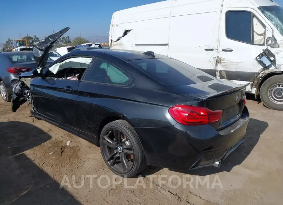 BMW 440I 2019 vin WBA4W7C52KAG53037 from auto auction Iaai