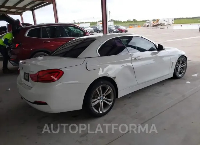 BMW 430I 2018 vin WBA4Z1C5XJEC60558 from auto auction Iaai