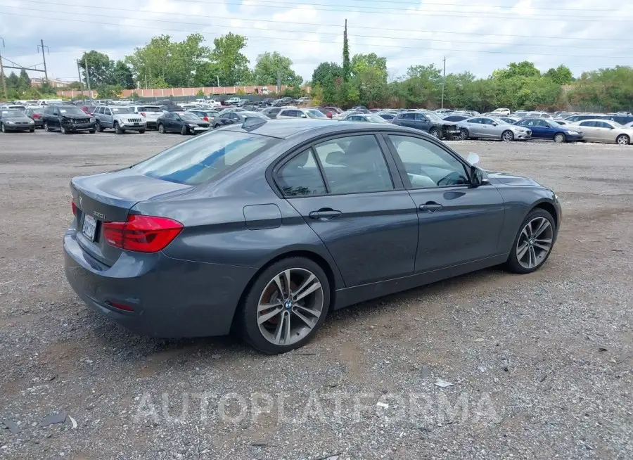 BMW 320I 2018 vin WBA8A3C57JA498893 from auto auction Iaai