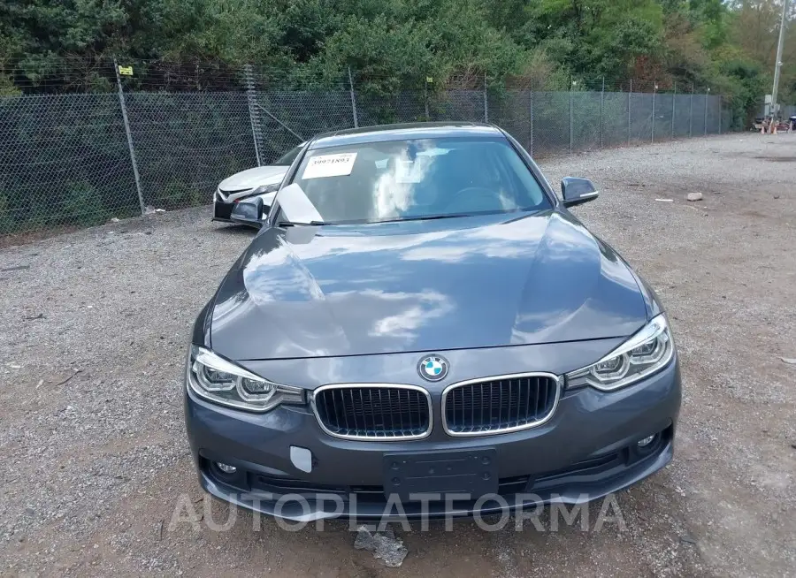 BMW 320I 2018 vin WBA8A3C57JA498893 from auto auction Iaai