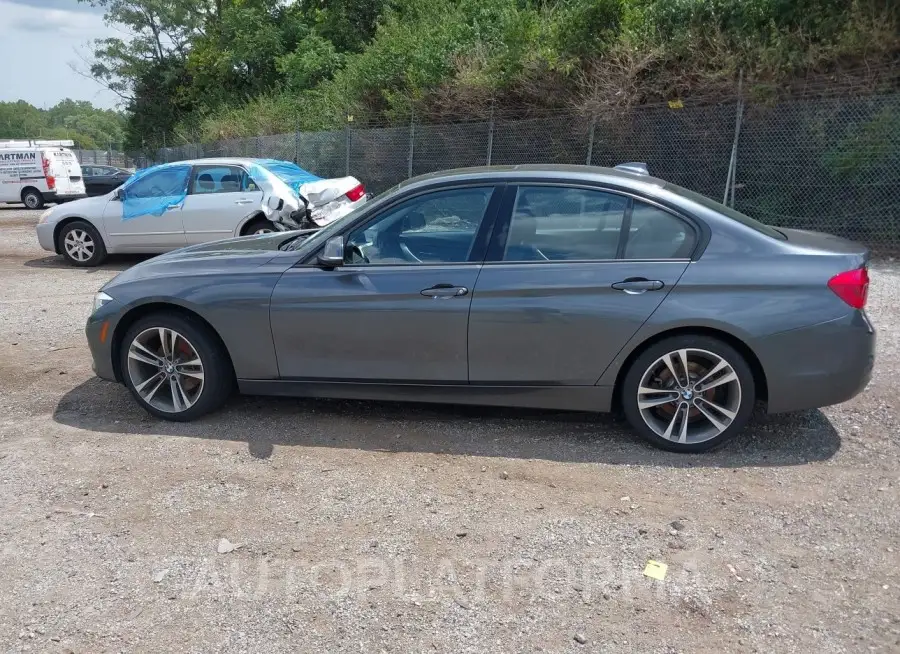 BMW 320I 2018 vin WBA8A3C57JA498893 from auto auction Iaai