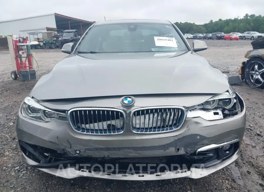 BMW 330I 2018 vin WBA8B9G58JNU98372 from auto auction Iaai