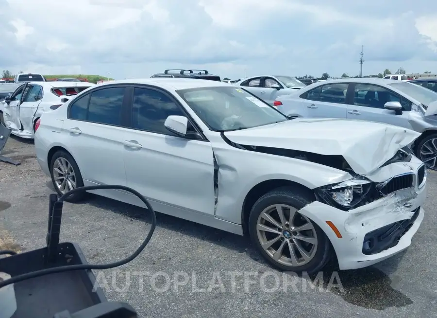 BMW 320I 2017 vin WBA8E1G58HNU15154 from auto auction Iaai