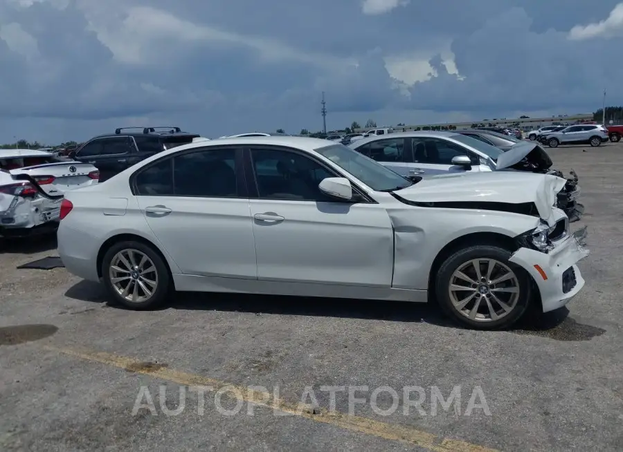 BMW 320I 2017 vin WBA8E1G58HNU15154 from auto auction Iaai