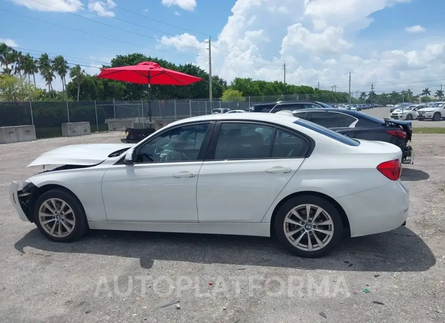 BMW 320I 2017 vin WBA8E1G58HNU15154 from auto auction Iaai