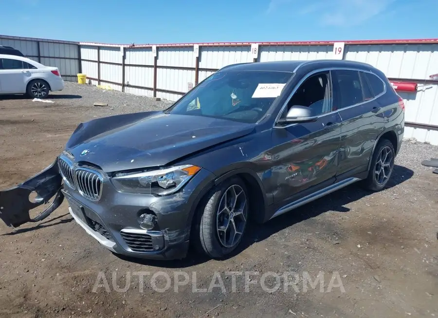 BMW X1 2017 vin WBXHT3C38H5F77588 from auto auction Iaai