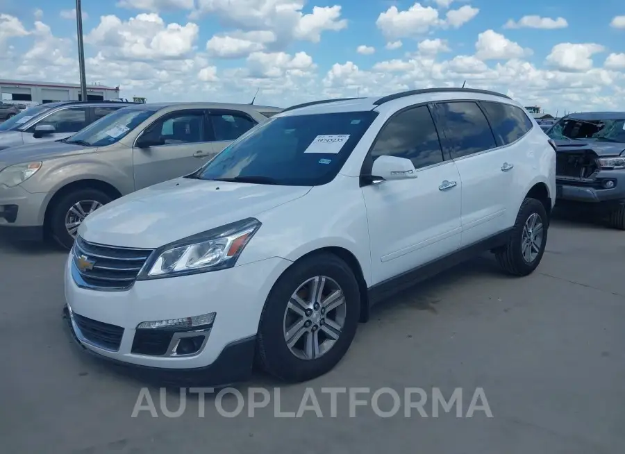 CHEVROLET TRAVERSE 2016 vin 1GNKRHKD3GJ218507 from auto auction Iaai