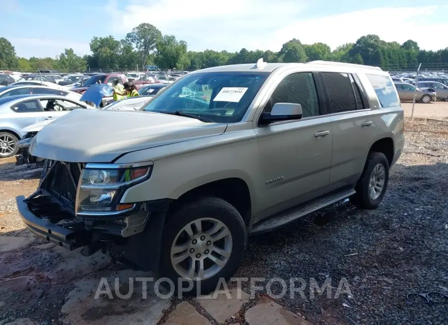 CHEVROLET TAHOE 2015 vin 1GNSKBKC2FR654810 from auto auction Iaai