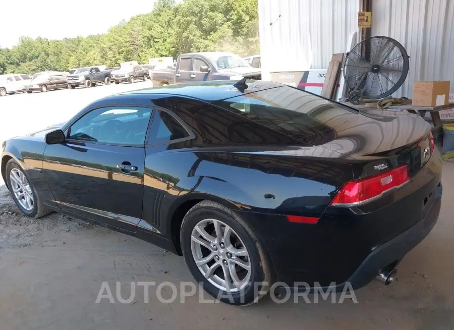 CHEVROLET CAMARO 2015 vin 2G1FD1E31F9214073 from auto auction Iaai