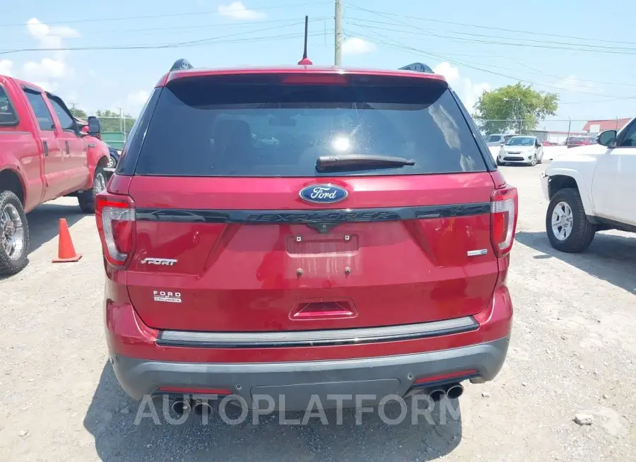 FORD EXPLORER 2018 vin 1FM5K8GT6JGC81417 from auto auction Iaai