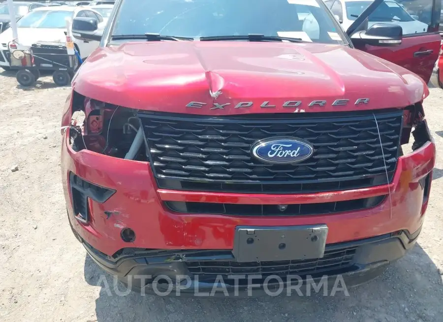 FORD EXPLORER 2018 vin 1FM5K8GT6JGC81417 from auto auction Iaai