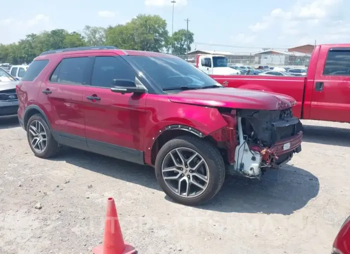 FORD EXPLORER 2018 vin 1FM5K8GT6JGC81417 from auto auction Iaai