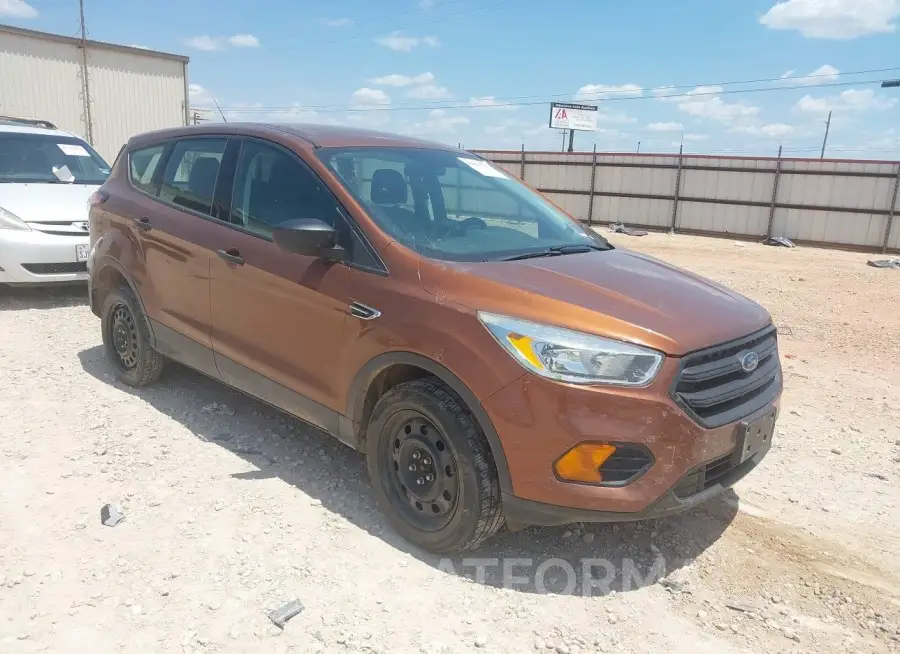 FORD ESCAPE 2017 vin 1FMCU0F77HUE47091 from auto auction Iaai