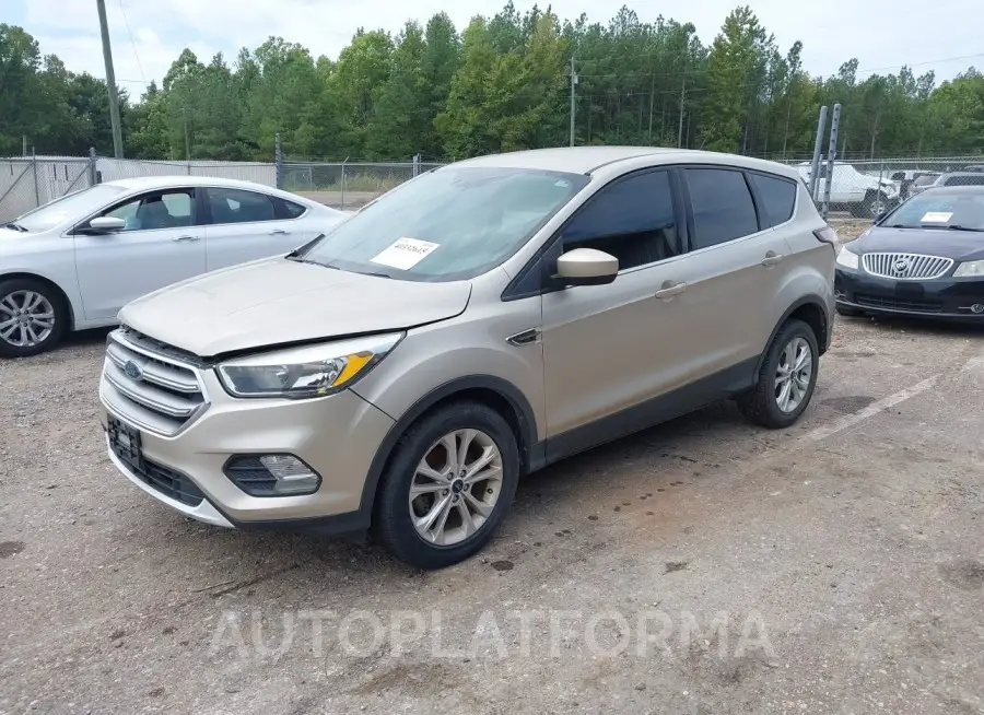 FORD ESCAPE 2017 vin 1FMCU0GD3HUB41879 from auto auction Iaai