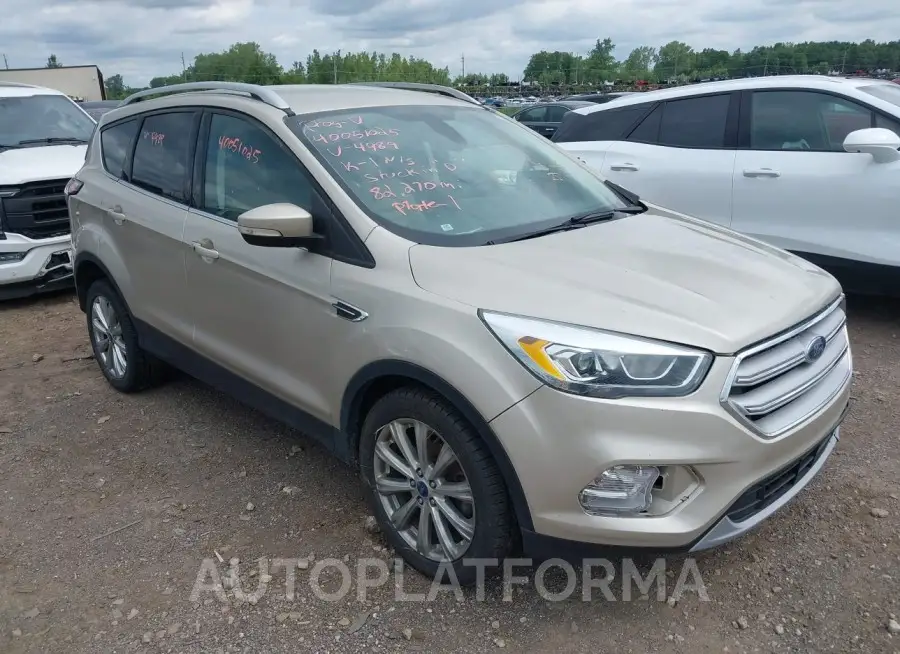 FORD ESCAPE 2017 vin 1FMCU0JD6HUF04989 from auto auction Iaai