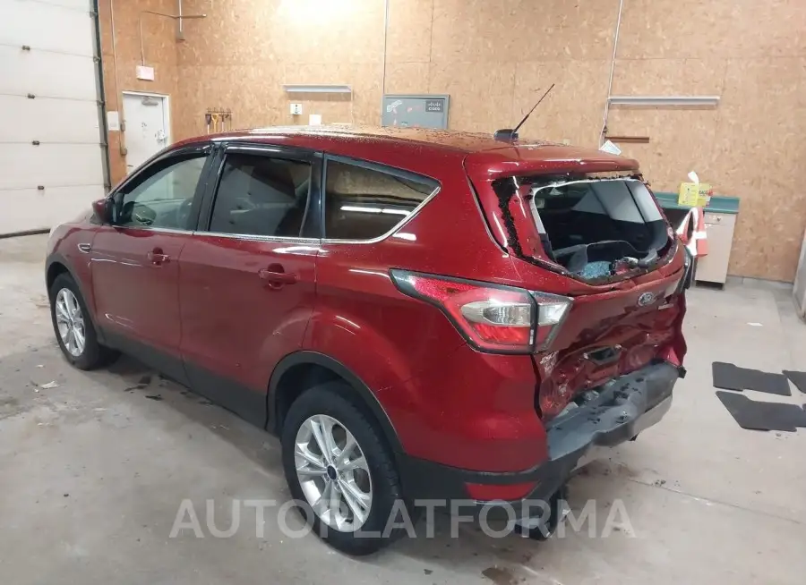 FORD ESCAPE 2017 vin 1FMCU9GD3HUA93000 from auto auction Iaai