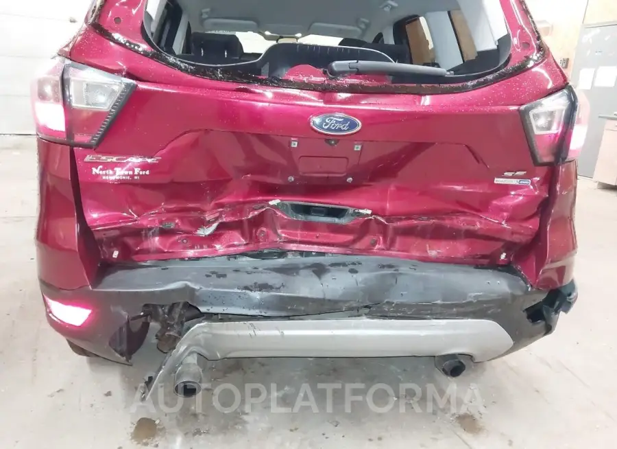 FORD ESCAPE 2017 vin 1FMCU9GD3HUA93000 from auto auction Iaai