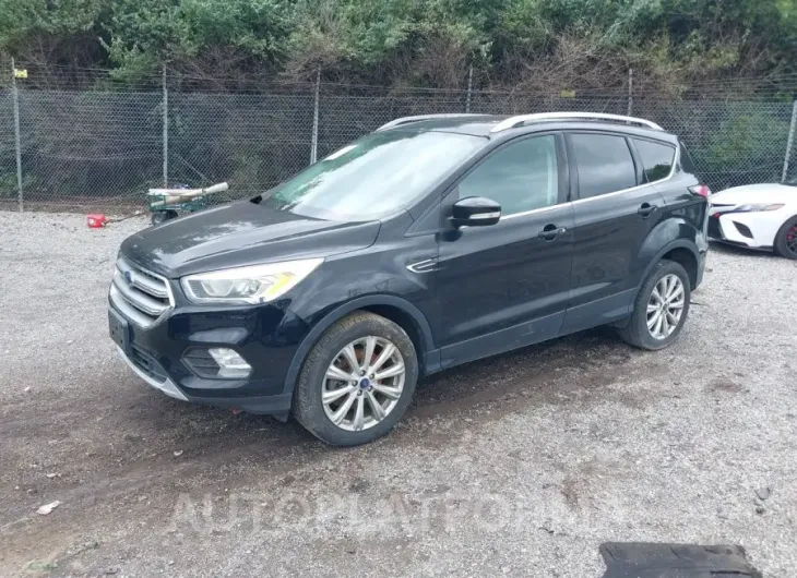 FORD ESCAPE 2017 vin 1FMCU9JD1HUD86600 from auto auction Iaai