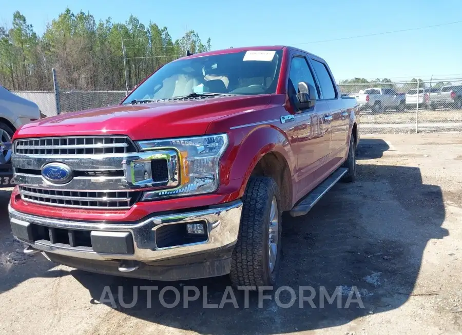 FORD F-150 2019 vin 1FTEW1E45KFC84148 from auto auction Iaai