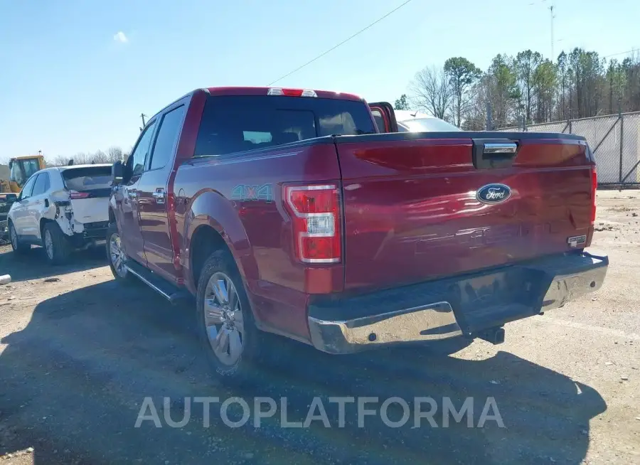 FORD F-150 2019 vin 1FTEW1E45KFC84148 from auto auction Iaai