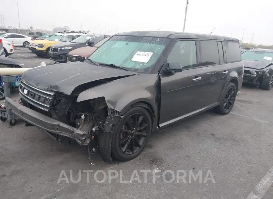 FORD FLEX 2018 vin 2FMGK5C8XJBA21635 from auto auction Iaai