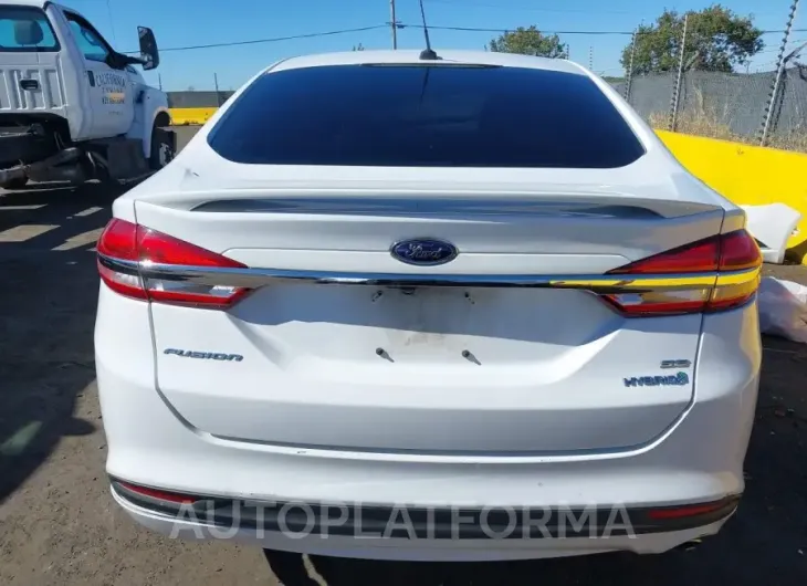 FORD FUSION HYBRID 2018 vin 3FA6P0LU3JR242034 from auto auction Iaai