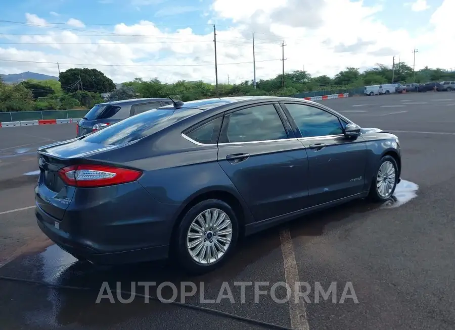 FORD FUSION HYBRID 2016 vin 3FA6P0LU8GR227604 from auto auction Iaai