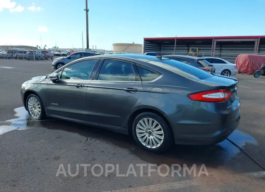 FORD FUSION HYBRID 2016 vin 3FA6P0LU8GR227604 from auto auction Iaai