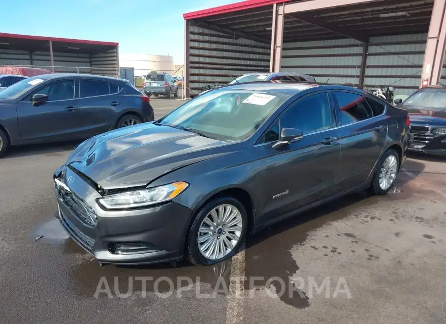 FORD FUSION HYBRID 2016 vin 3FA6P0LU8GR227604 from auto auction Iaai