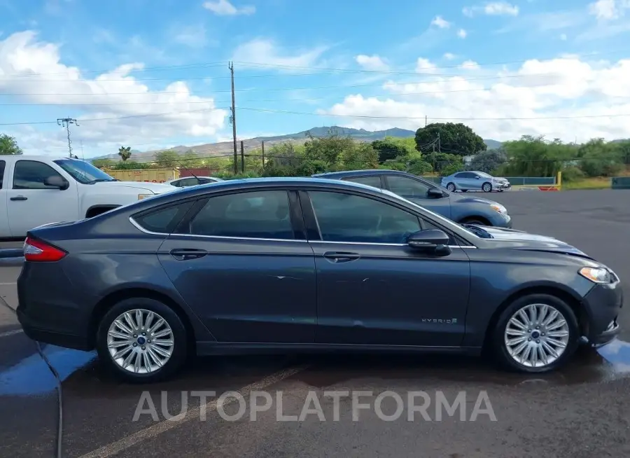 FORD FUSION HYBRID 2016 vin 3FA6P0LU8GR227604 from auto auction Iaai