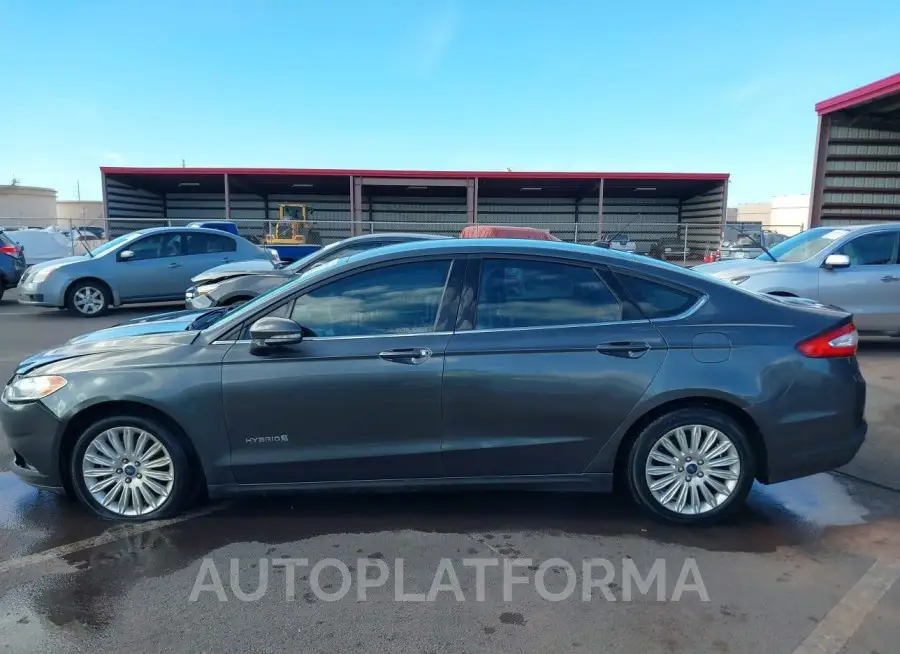 FORD FUSION HYBRID 2016 vin 3FA6P0LU8GR227604 from auto auction Iaai