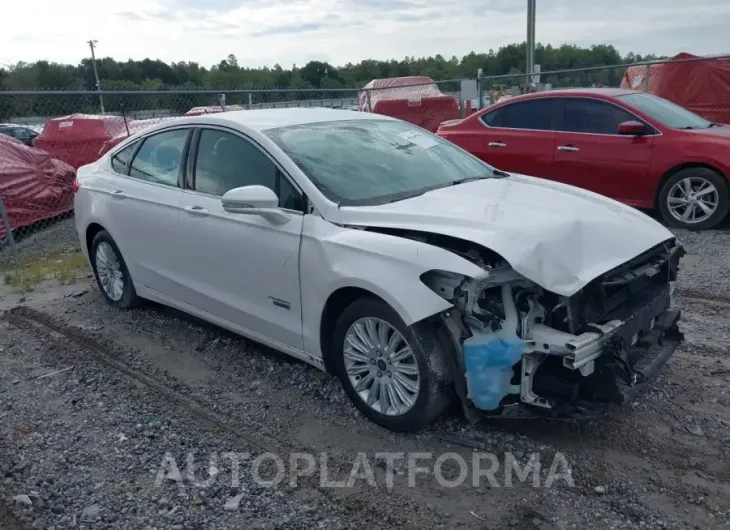 FORD FUSION ENERGI 2016 vin 3FA6P0PU1GR325884 from auto auction Iaai