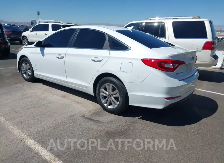 HYUNDAI SONATA 2016 vin 5NPE24AF6GH408350 from auto auction Iaai