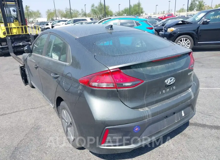 HYUNDAI IONIQ HYBRID 2021 vin KMHC75LC9MU260872 from auto auction Iaai