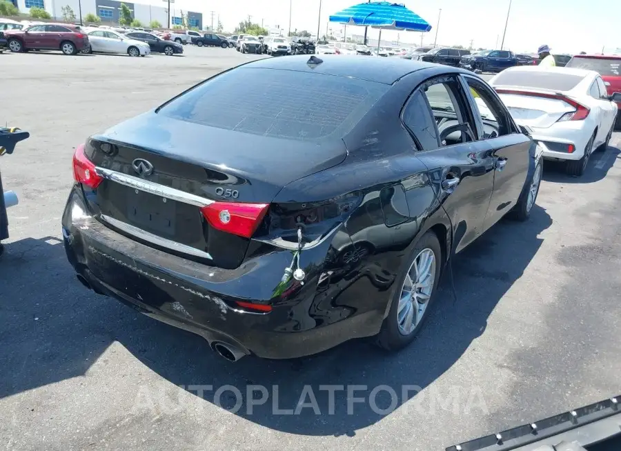 INFINITI Q50 2015 vin JN1BV7AP1FM334542 from auto auction Iaai