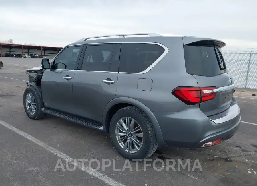 INFINITI QX80 2019 vin JN8AZ2NE9K9233744 from auto auction Iaai