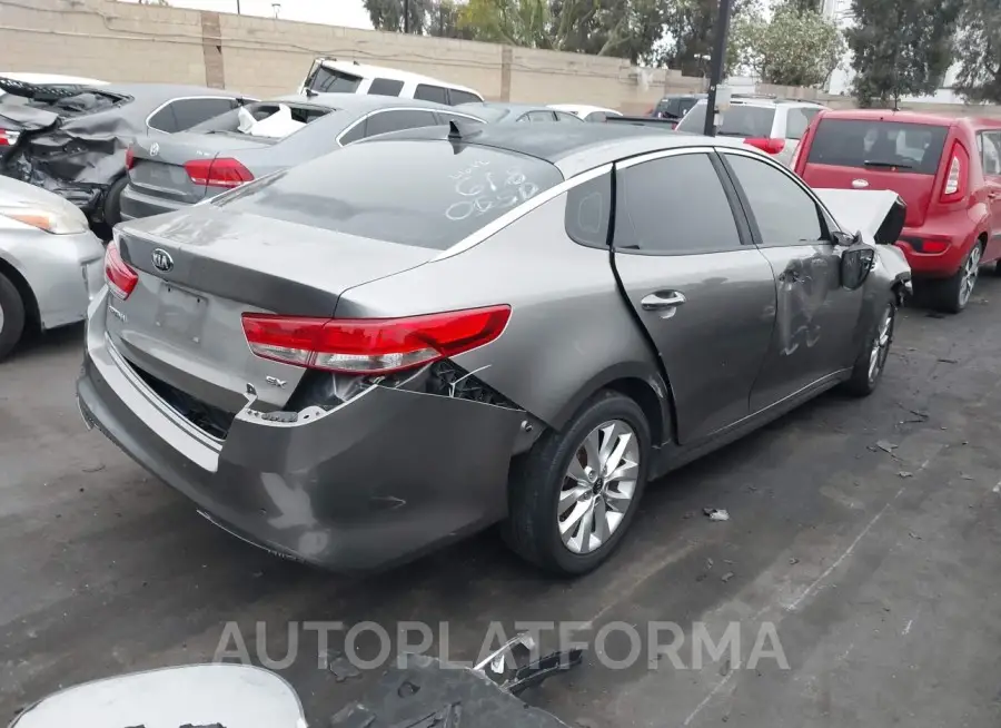 KIA OPTIMA 2016 vin 5XXGU4L30GG047151 from auto auction Iaai