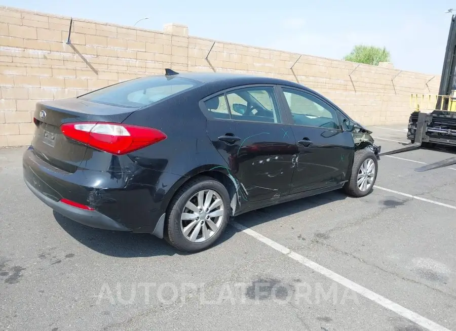 KIA FORTE 2016 vin KNAFX4A66G5521119 from auto auction Iaai