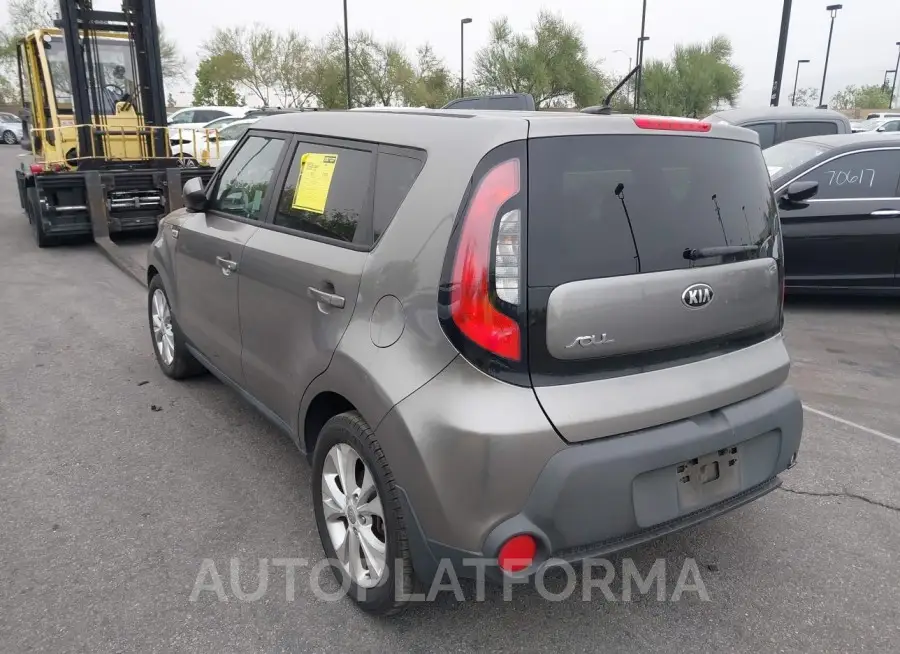 KIA SOUL 2015 vin KNDJP3A52F7184790 from auto auction Iaai