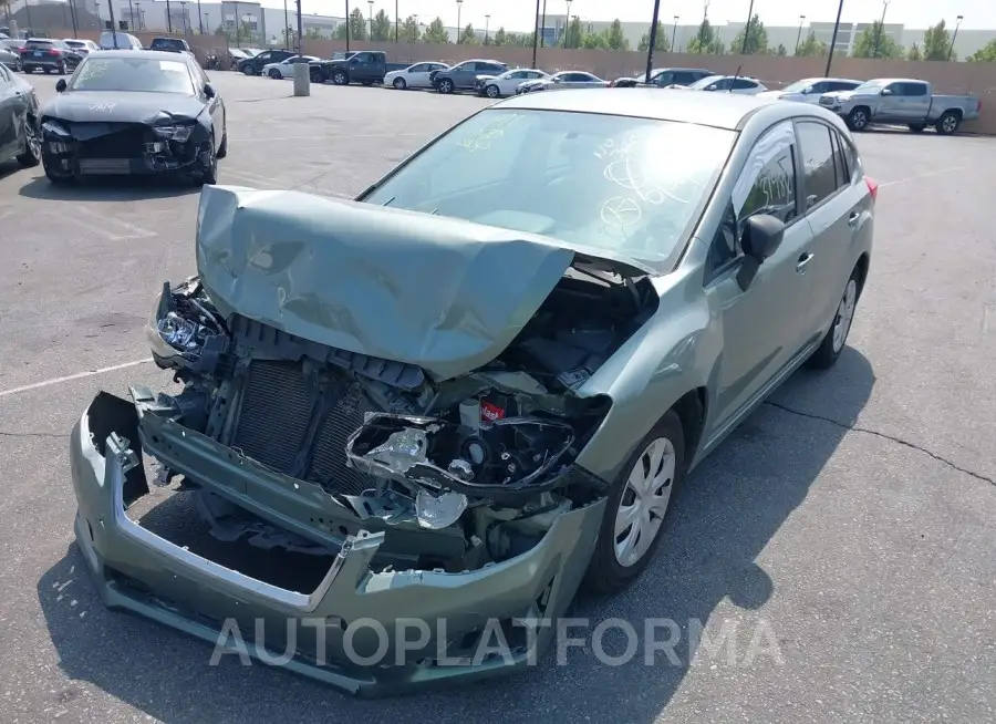 SUBARU IMPREZA 2016 vin JF1GPAA67GG230094 from auto auction Iaai