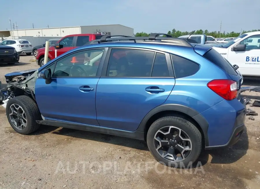 SUBARU XV CROSSTREK 2015 vin JF2GPASC6FH282518 from auto auction Iaai