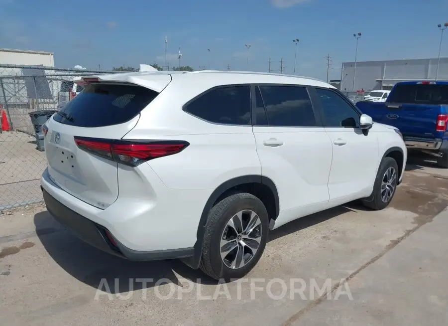 TOYOTA HIGHLANDER 2023 vin 5TDKDRAH6PS034344 from auto auction Iaai