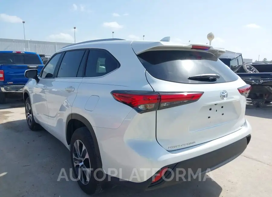 TOYOTA HIGHLANDER 2023 vin 5TDKDRAH6PS034344 from auto auction Iaai