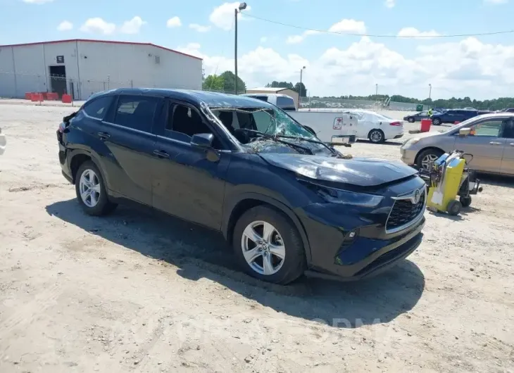 TOYOTA HIGHLANDER 2021 vin 5TDZZRAH2MS536005 from auto auction Iaai