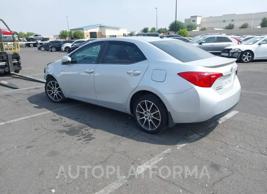 TOYOTA COROLLA 2017 vin 5YFBURHE1HP619709 from auto auction Iaai