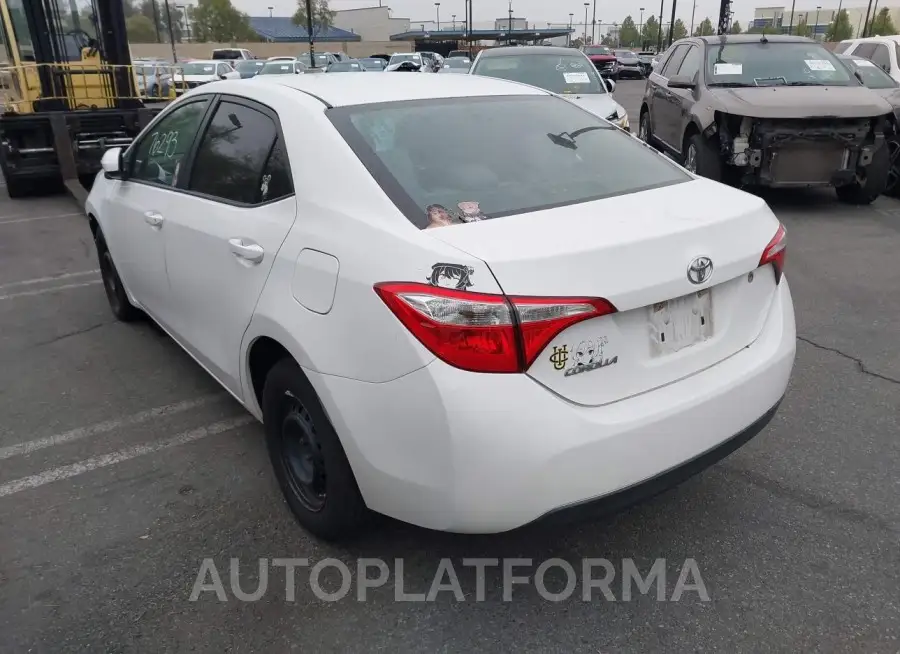 TOYOTA COROLLA 2016 vin 5YFBURHE5GP461728 from auto auction Iaai