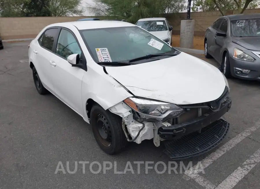 TOYOTA COROLLA 2016 vin 5YFBURHE5GP461728 from auto auction Iaai