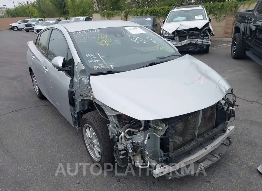 TOYOTA PRIUS PRIME 2017 vin JTDKARFP4H3061733 from auto auction Iaai