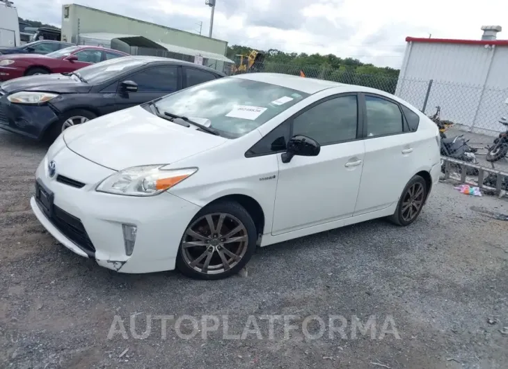 TOYOTA PRIUS 2015 vin JTDKN3DU1F1877284 from auto auction Iaai